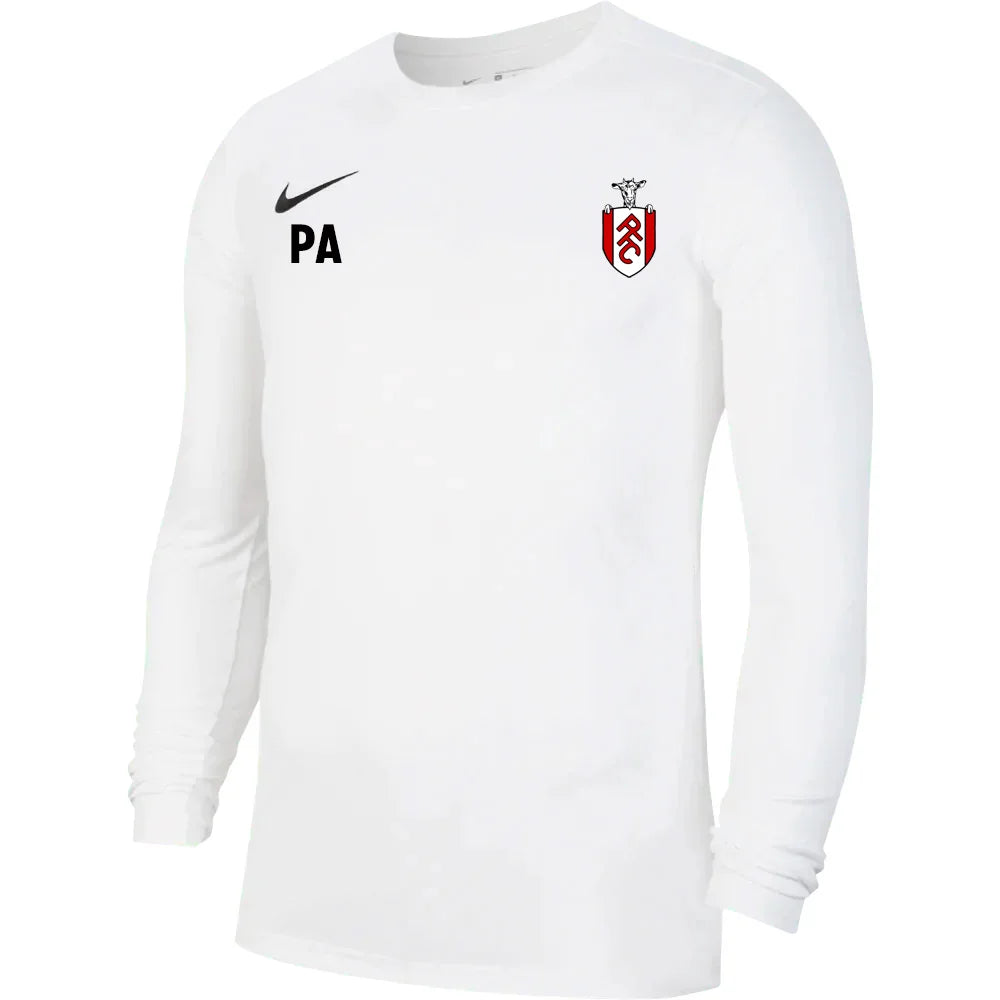 NIKE PANORAMA FC PARK 7 LONG SLEEVE JERSEY WHITE-MENS