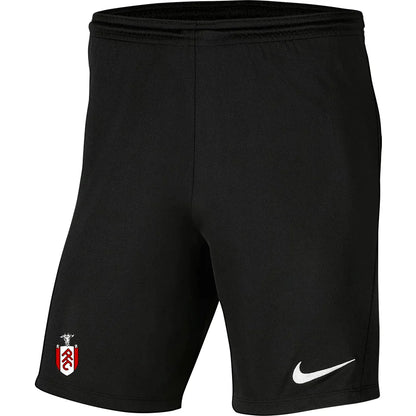 NIKE PANORAMA FC PARK 3 SHORTS BLACK-MENS