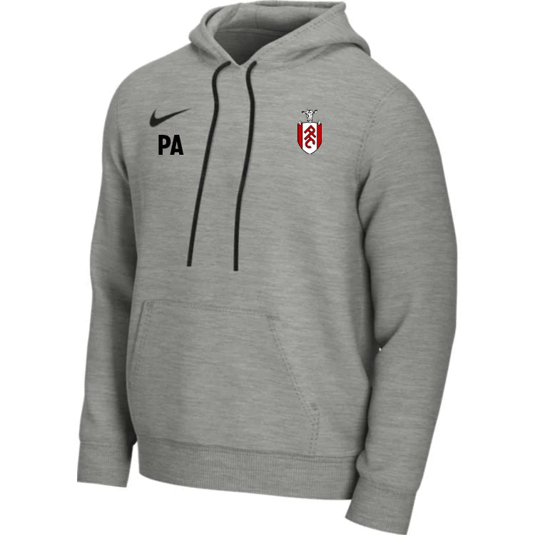 NIKE PANORAMA FC PARK HOODY GREY MARLE-MENS