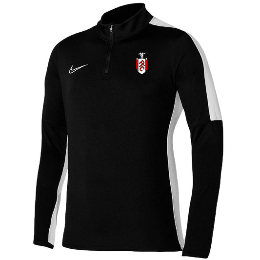 NIKE PANORAMA FC DRI-FIT ACADEMY 23 DRILL TOP BLACK ADULTS