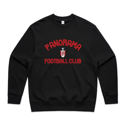 AS COLOUR PANORAMA FC HEAVY CREW BLACK