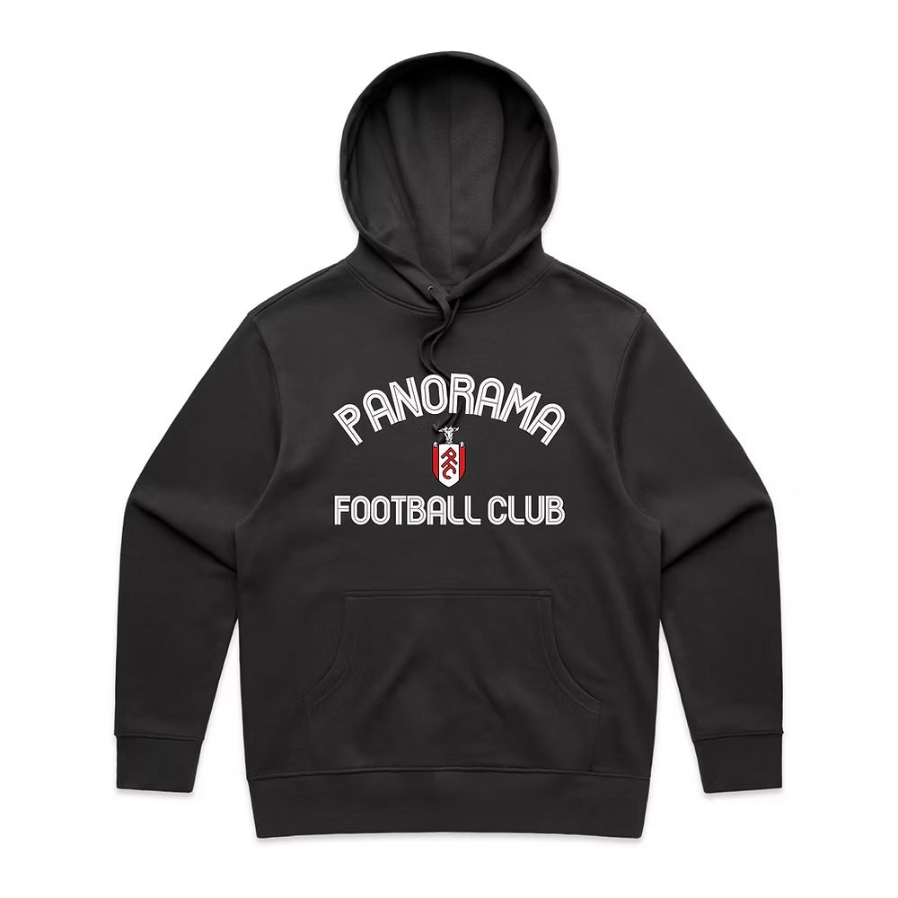 AS COLOUR PANORAMA FC HEAVY HOODY COAL