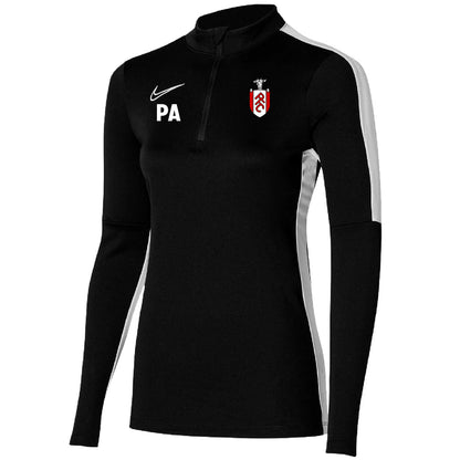 NIKE PANORAMA FC DRI-FIT ACADEMY 23 DRILL TOP BLACK-WOMENS