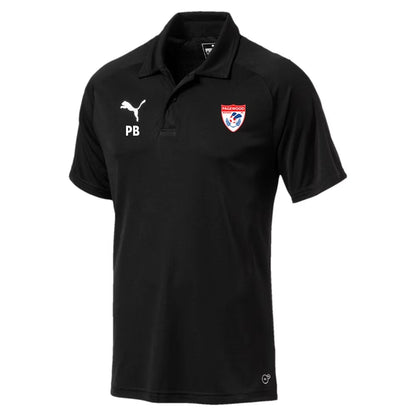 PUMA PAGEWOOD FC LIGA SIDELINE POLO BLACK YOUTH