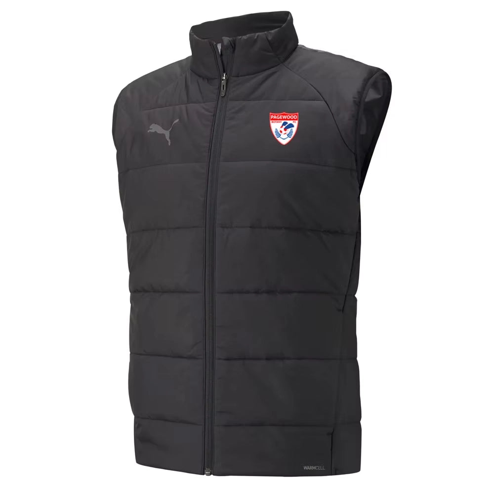 PUMA  PAGEWOOD FC TEAM LIGA VEST MENS BLACK