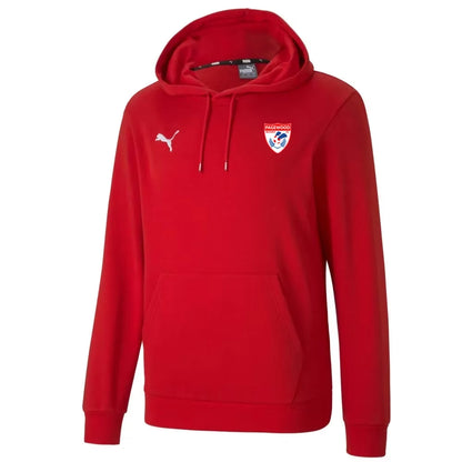 PUMA PAGEWOOD FC TEAM GOAL 23 CASUAL HOODY RED-YOUTH