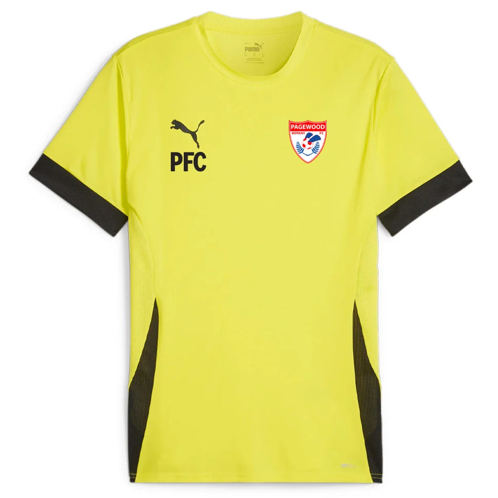 PUMA PAGEWOOD FC TEAM GOAL MATCH JERSEY ADULT YELLOW