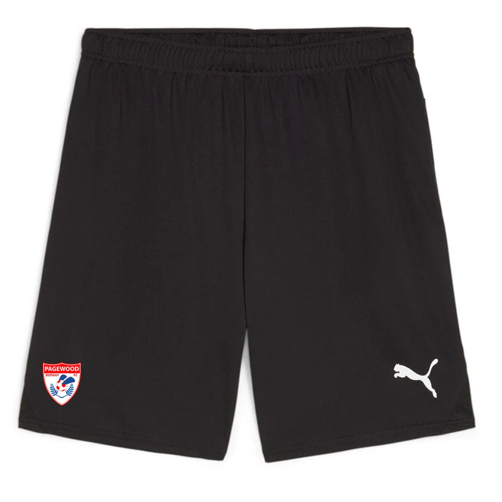 PUMA PAGEWOOD FC TEAM GOAL SHORTS CORE BLACK-ADULTS