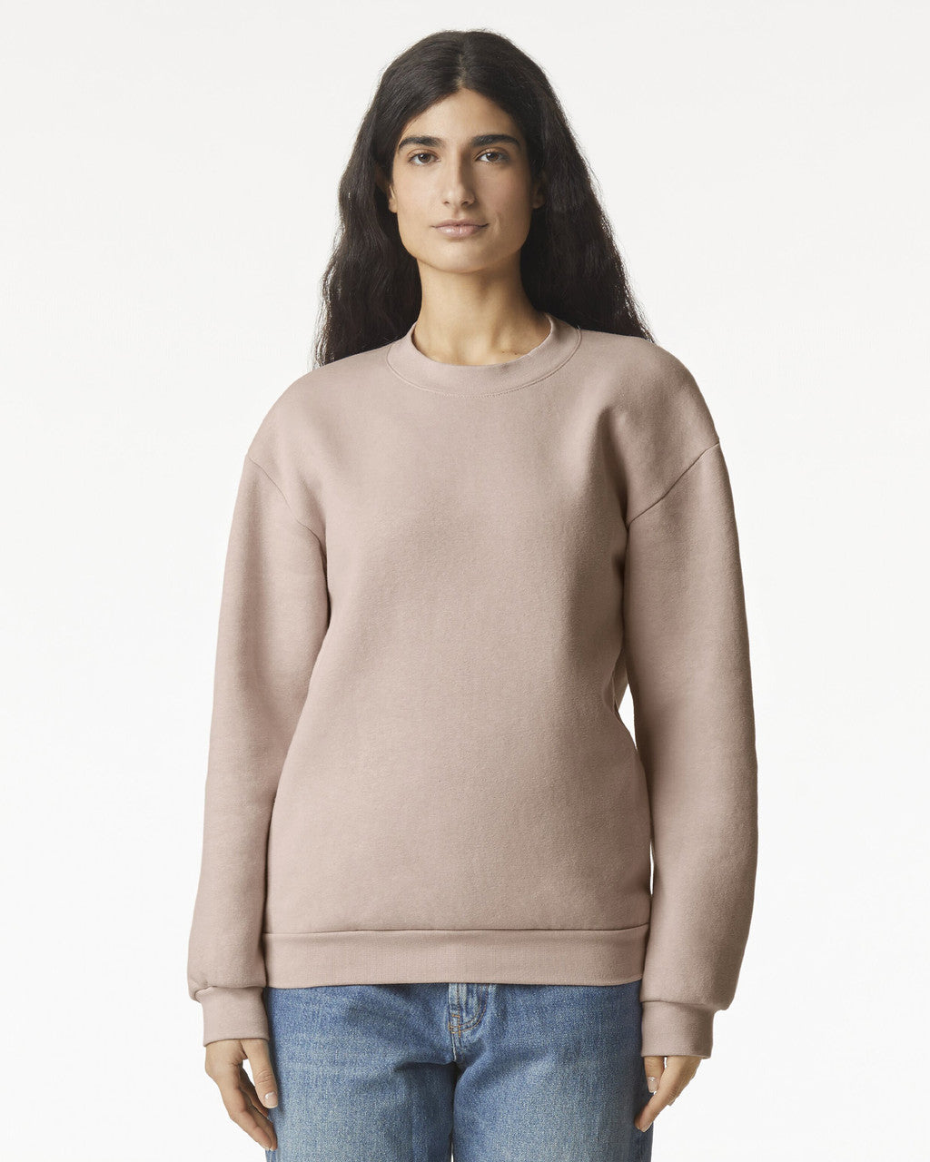 AMERICAN APPAREL REFLEX CREWNECK SWEATSHIRT-UNISEX