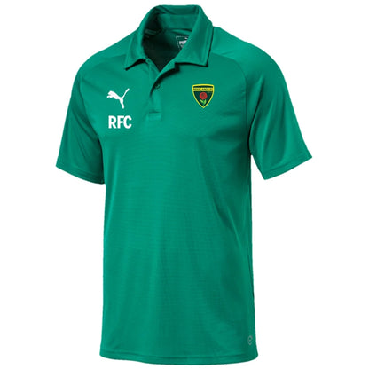 PUMA ROSELANDS FC LIGA SIDELINE POLO GREEN MENS