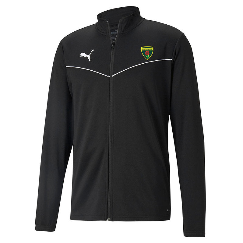 PUMA ROSELANDS FC TEAM RISE FULL ZIP JACKET BLACK-YOUTH