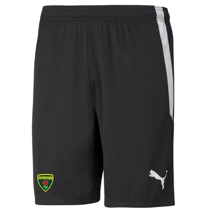 PUMA ROSELANDS  FC TEAM LIGA SHORTS BLACK-YOUTH