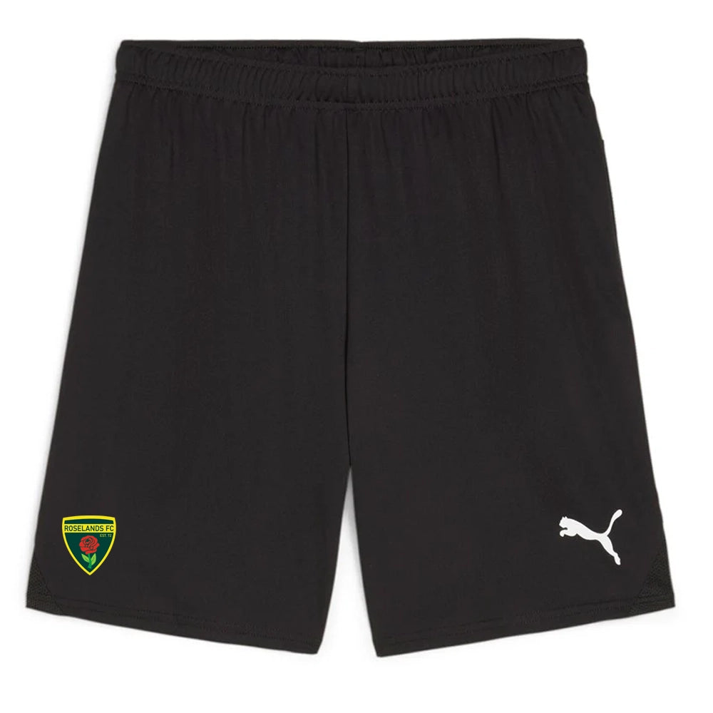 PUMA ROSELANDS FC TEAM GOAL SHORTS CORE BLACK-YOUTH