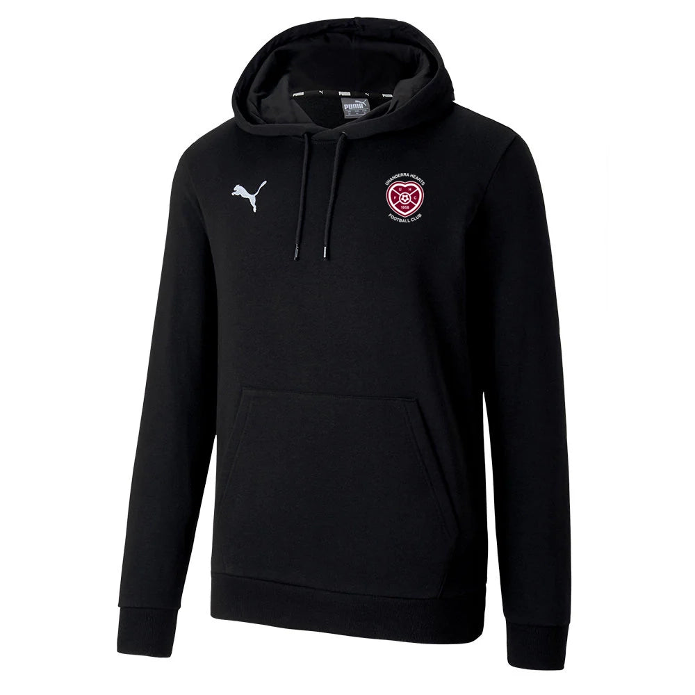 PUMA UNANDERRA HEARTS FC TEAM GOAL HOODY-BLACK ADULTS