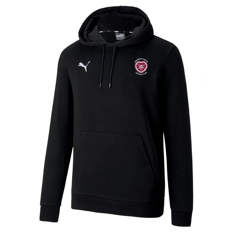 PUMA UNANDERRA HEARTS FC TEAM GOAL 23 CASUAL HOODY-BLACK YOUTH