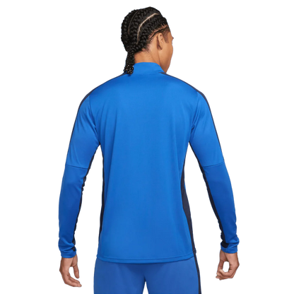 NIKE DRI-FIT ACADEMY 23 DRILL TOP ROYAL BLUE ADULTS