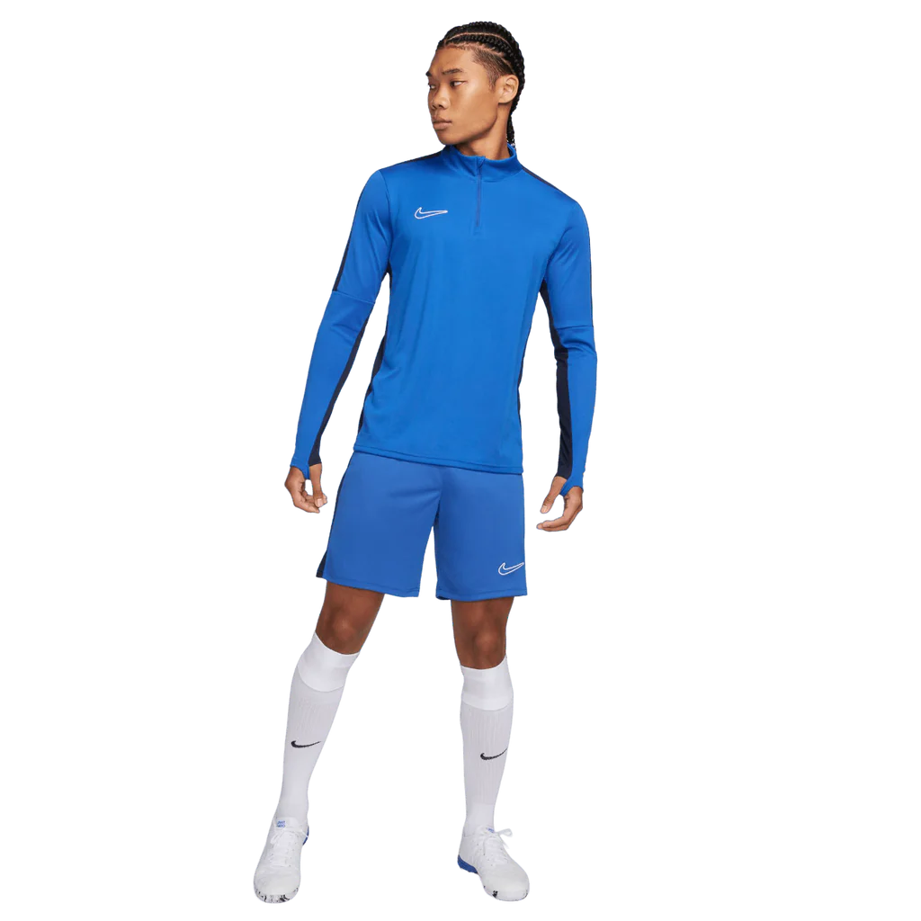 NIKE DRI-FIT ACADEMY 23 DRILL TOP ROYAL BLUE ADULTS