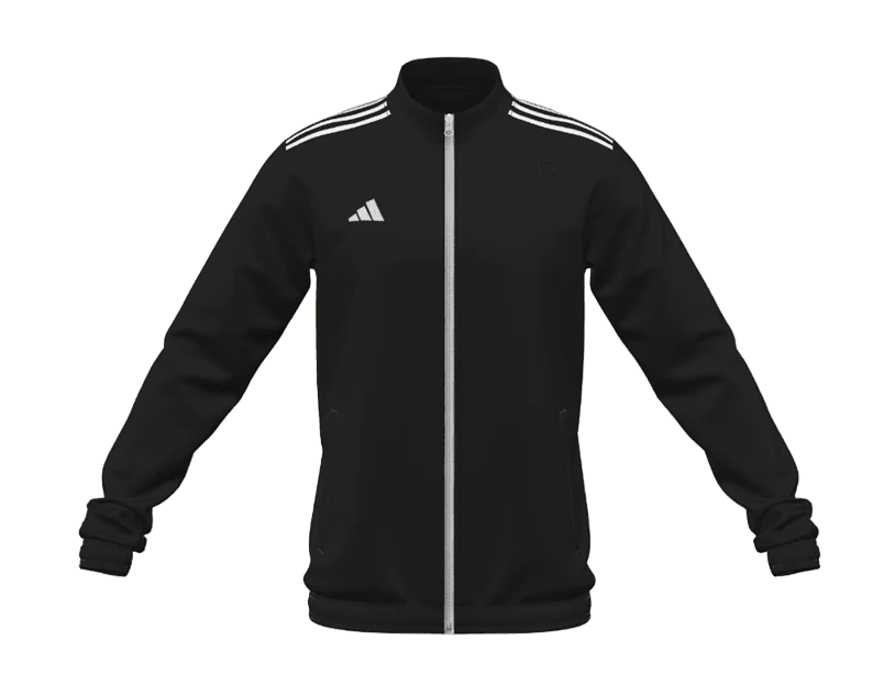 ADIDAS ENTRADA 22 TRACK JACKET FULL ZIP BLACK MENS