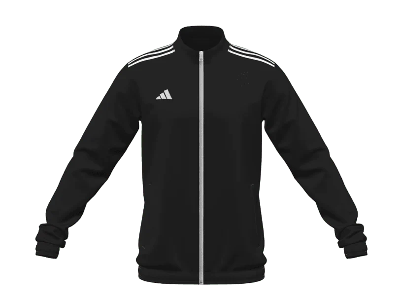 ADIDAS ENTRADA 22 TRACK JACKET FULL ZIP BLACK YOUTH