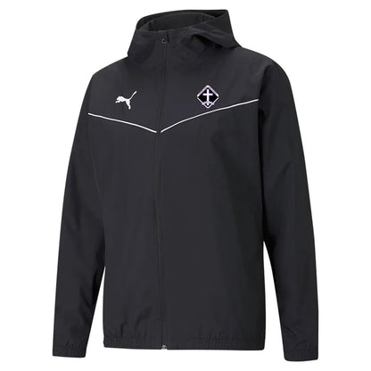 PUMA MAMRE TEAMRISE ALL WEATHER JACKET BLACK-YOUTH