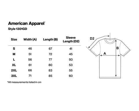 AMERICAN APPAREL ADULT HEAVY WEIGHT GARMENT DYED T-SHIRT-UNISEX