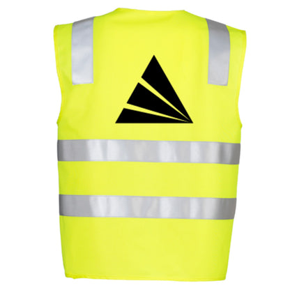 SYZMIK BGE HI VIS BASIC VEST YELLOW UNISEX