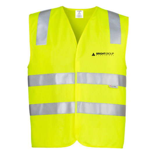 SYZMIK BGE HI VIS BASIC VEST YELLOW UNISEX