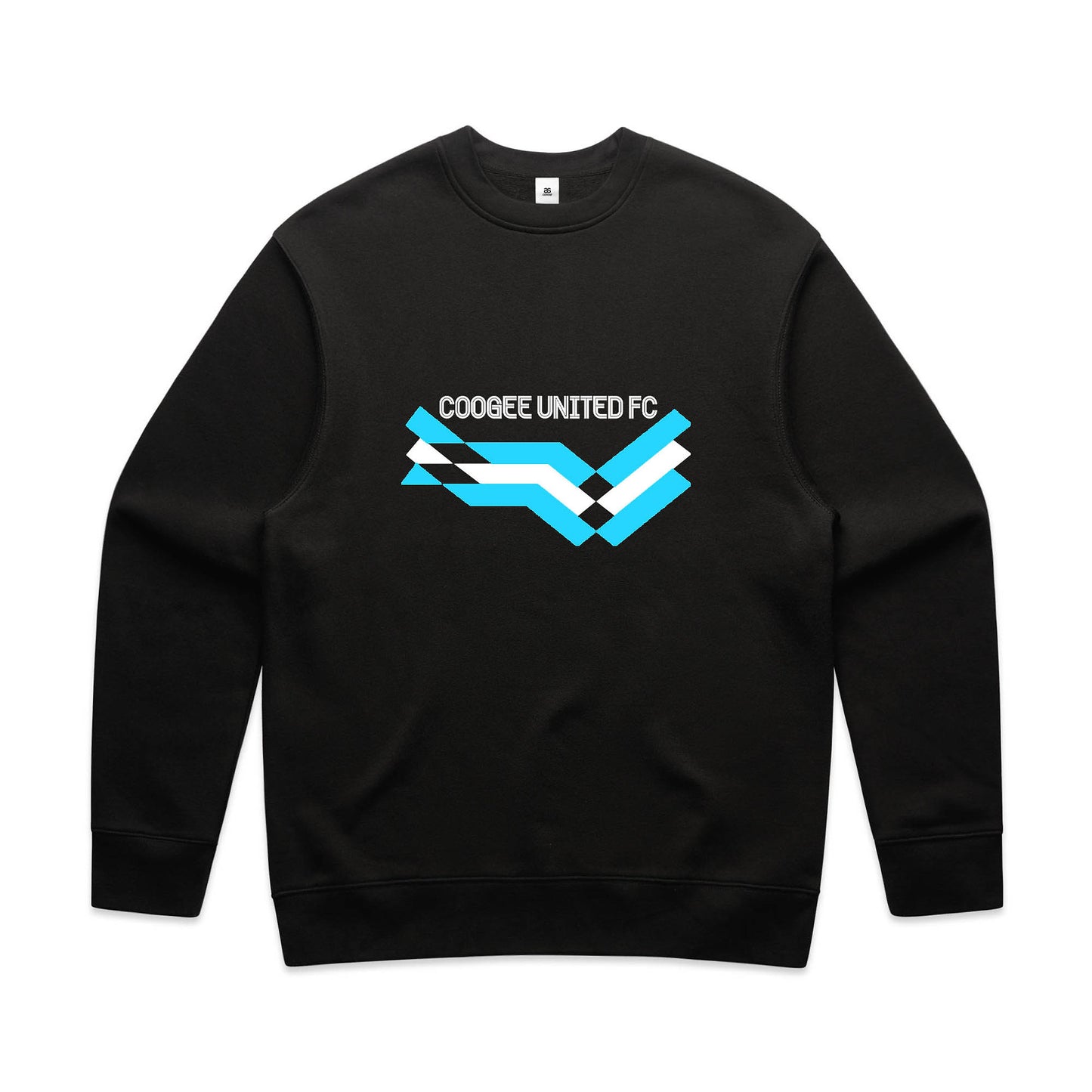 AS COLOUR COOGEE UNITED FC BLUE LOGO RELAX CREW BLACK