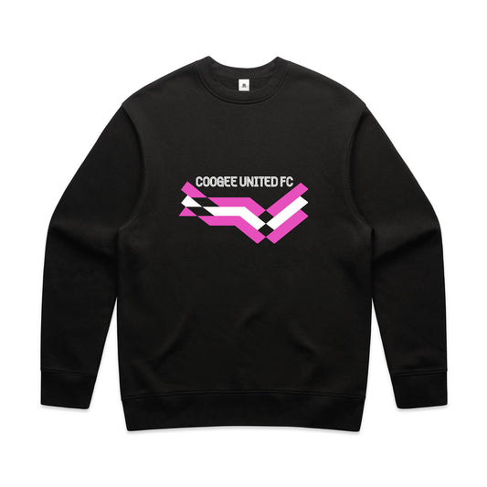 AS COLOUR COOGEE UNITED FC PINK LOGO RELAX CREW BLACK