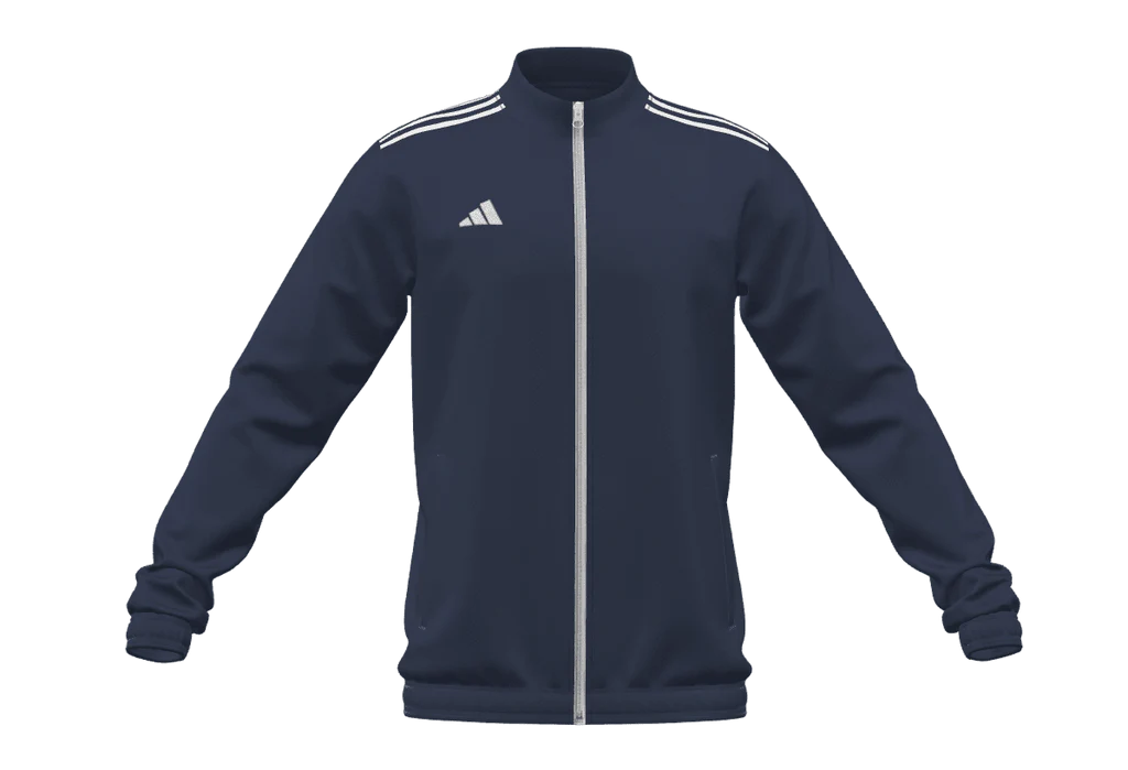 ADIDAS ENTRADA 22 TRACK JACKET FULL ZIP NAVY MENS