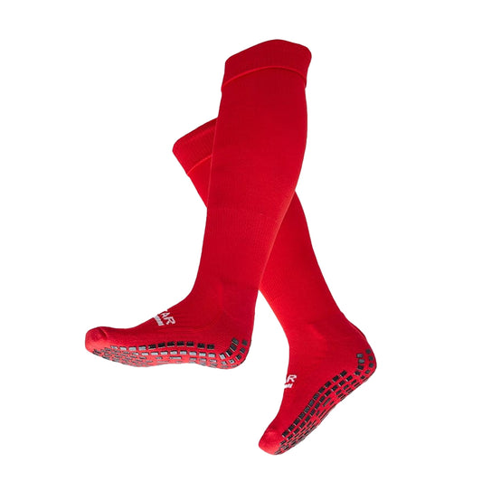 GRIP STAR FOOTBALL SOCKS RED