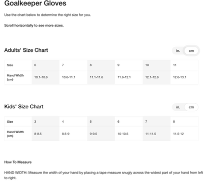 NIKE GOAL KEEPER MATCH GLOVES ADULTS