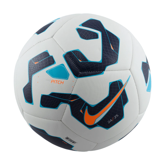 NIKE PITCH BALL WHITE BLUE