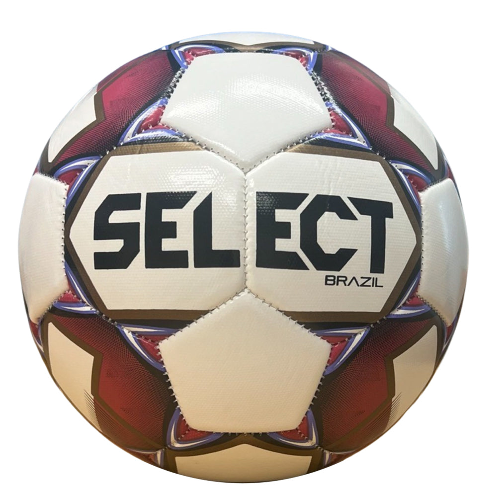 SELECT SOCCER BALL BRAZIL WHITE-RED