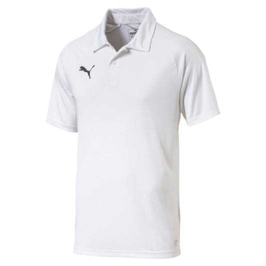 PUMA LIGA SIDELINE POLO WHITE YOUTH