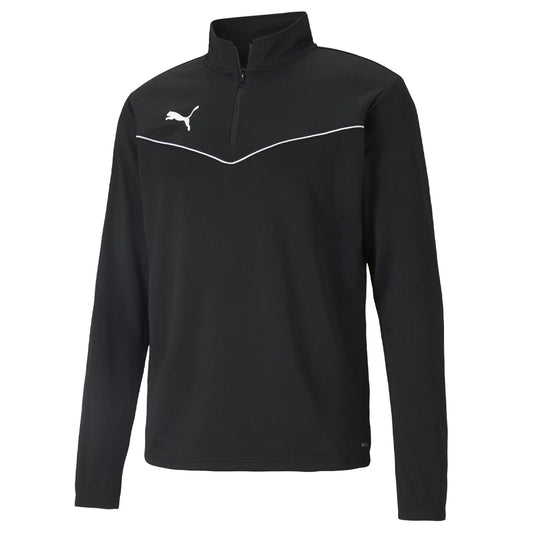 PUMA TEAM RISE 1/4 ZIP JACKET BLACK-ADULTS