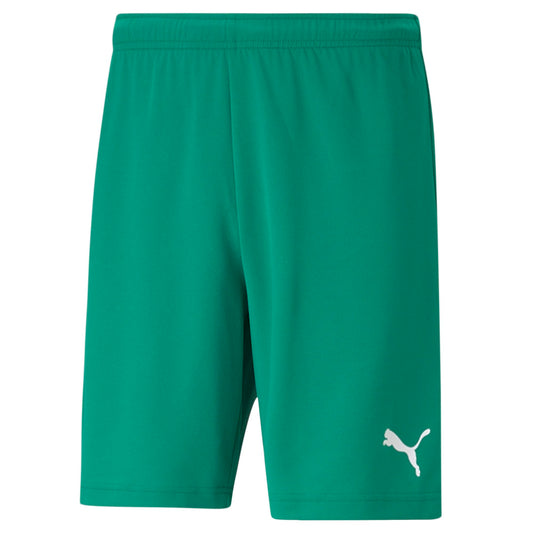 PUMA TEAM RISE SHORTS PEPPER GREEN-YOUTH