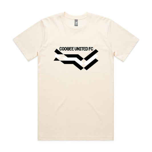 AS COLOUR COOGEE UNITED FC CLASSIC TEE ECRU