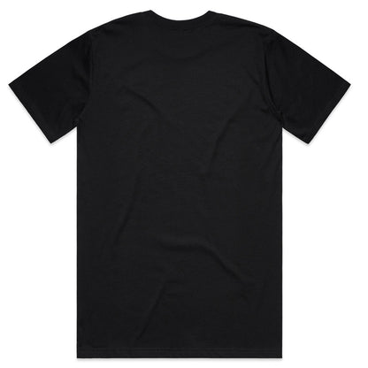 AS COLOUR COOGEE UNITED FC BLUE LOGO CLASSIC TEE BLACK