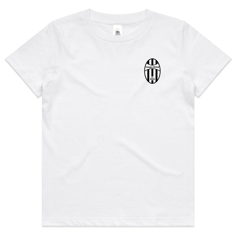 ASC COOGEE UNITED YOUTH STAPLE TEE WHITE