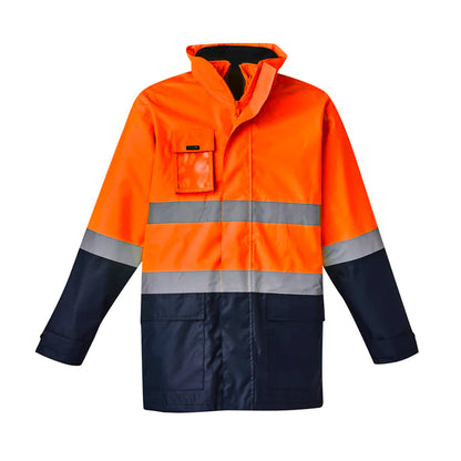 SYZMIK HI VIS BASIC 4 IN 1 WATERPROOF JACKET MENS