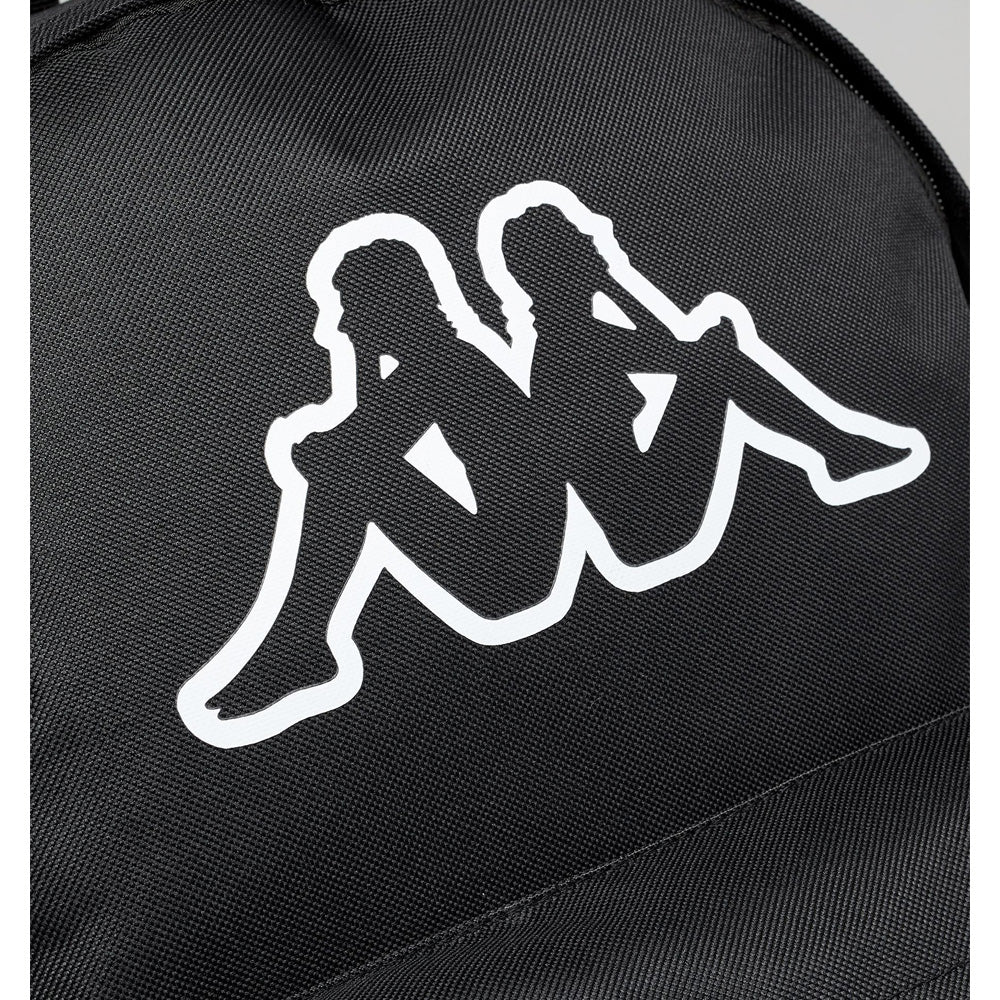 KAPPA BACKPACK LOGO CARTEI BLACK