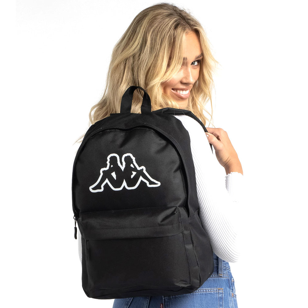 KAPPA BACKPACK LOGO CARTEI BLACK