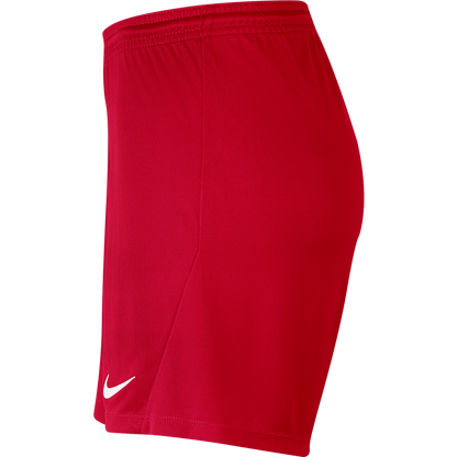 NIKE PARK 3 SHORTS UNI RED-WOMENS