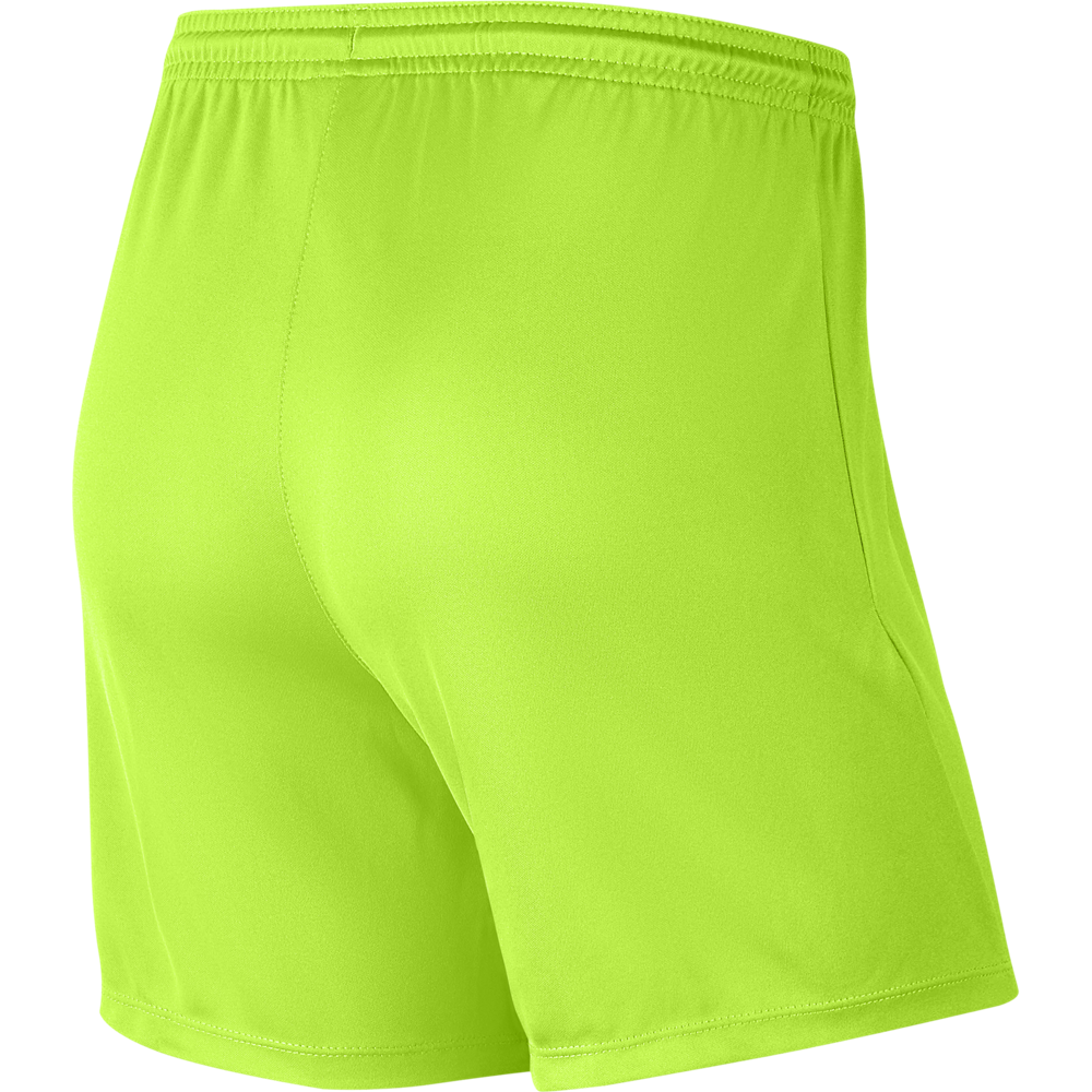 NIKE PARK 3 SHORTS VOLT-WOMENS