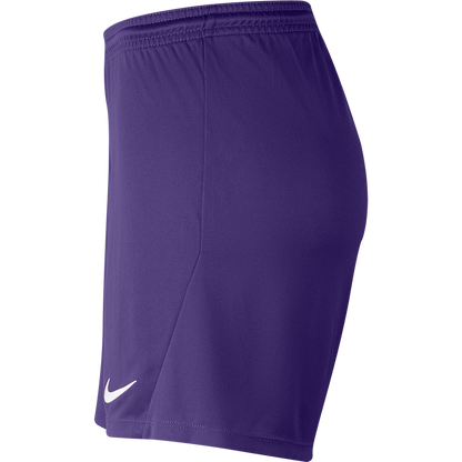 NIKE PARK 3 SHORTS PURPLE-WOMENS