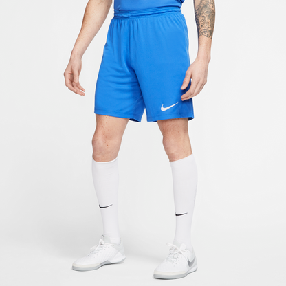 NIKE PARK 3 SHORTS ROYAL BLUE-MENS