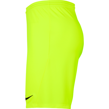 NIKE PARK 3 SHORTS VOLT-MENS