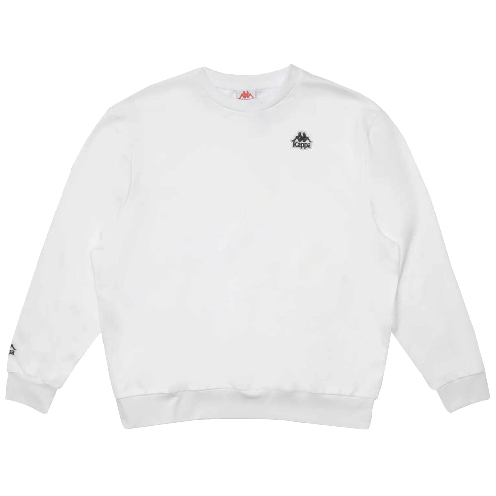 KAPPA AUTHENTIC TAJASY LONG SLEEVE SWEATER WHITE-MENS