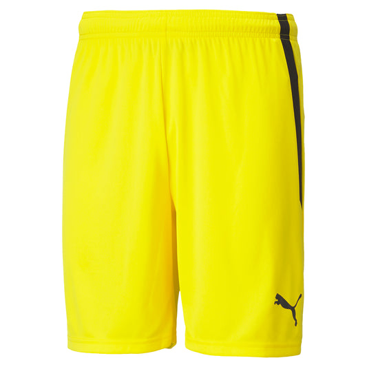 PUMA TEAM LIGA SHORTS YELLOW-ADULTS